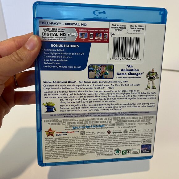 Disney Toy Story Standard Edition Blu Ray Movie 2015 - Picture 3 of 7